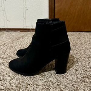New Day™ Black Faux-suede Boots US6